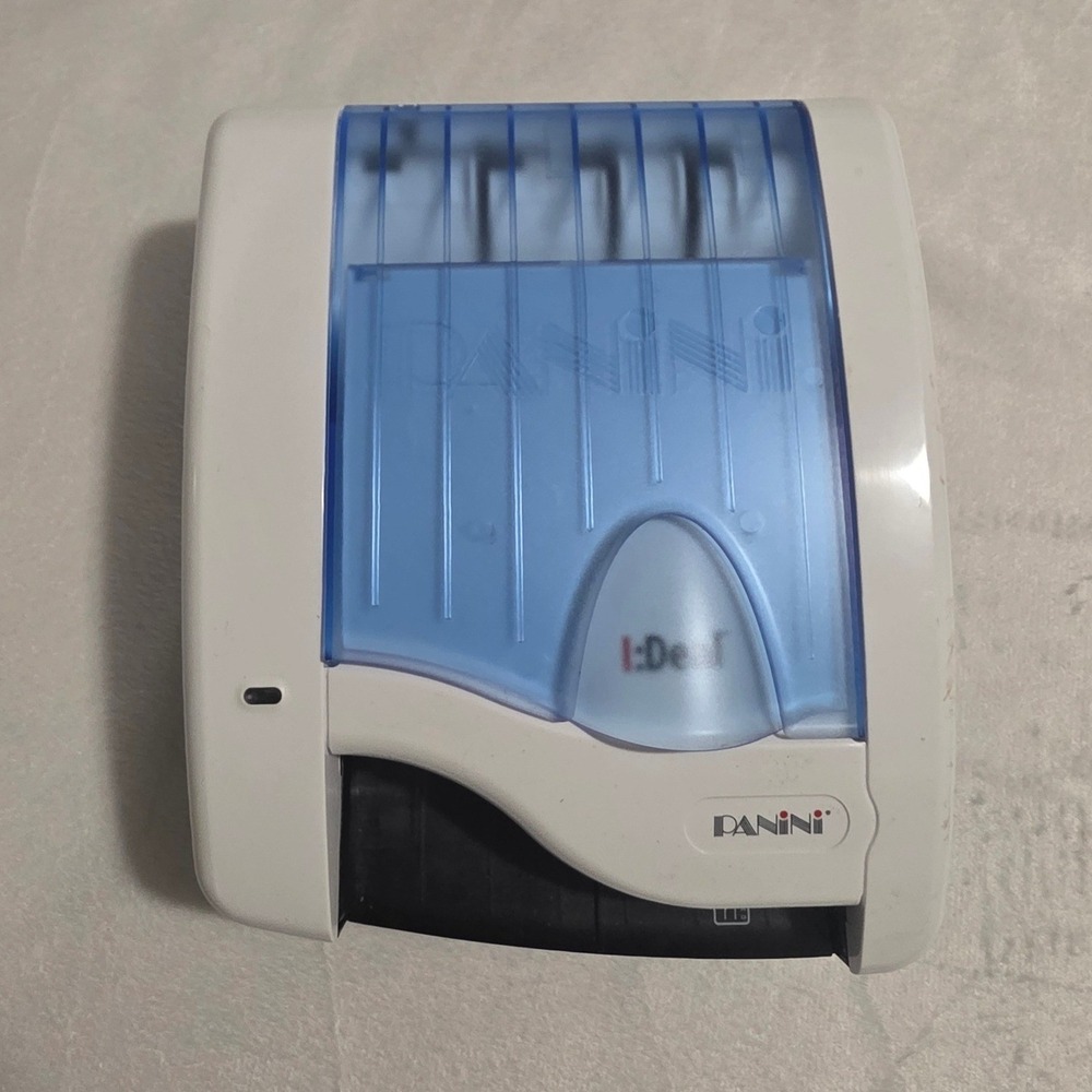 Panini I:Deal Check Scanner Remote Deposit Capture USB 2.0 White Blue Italy made